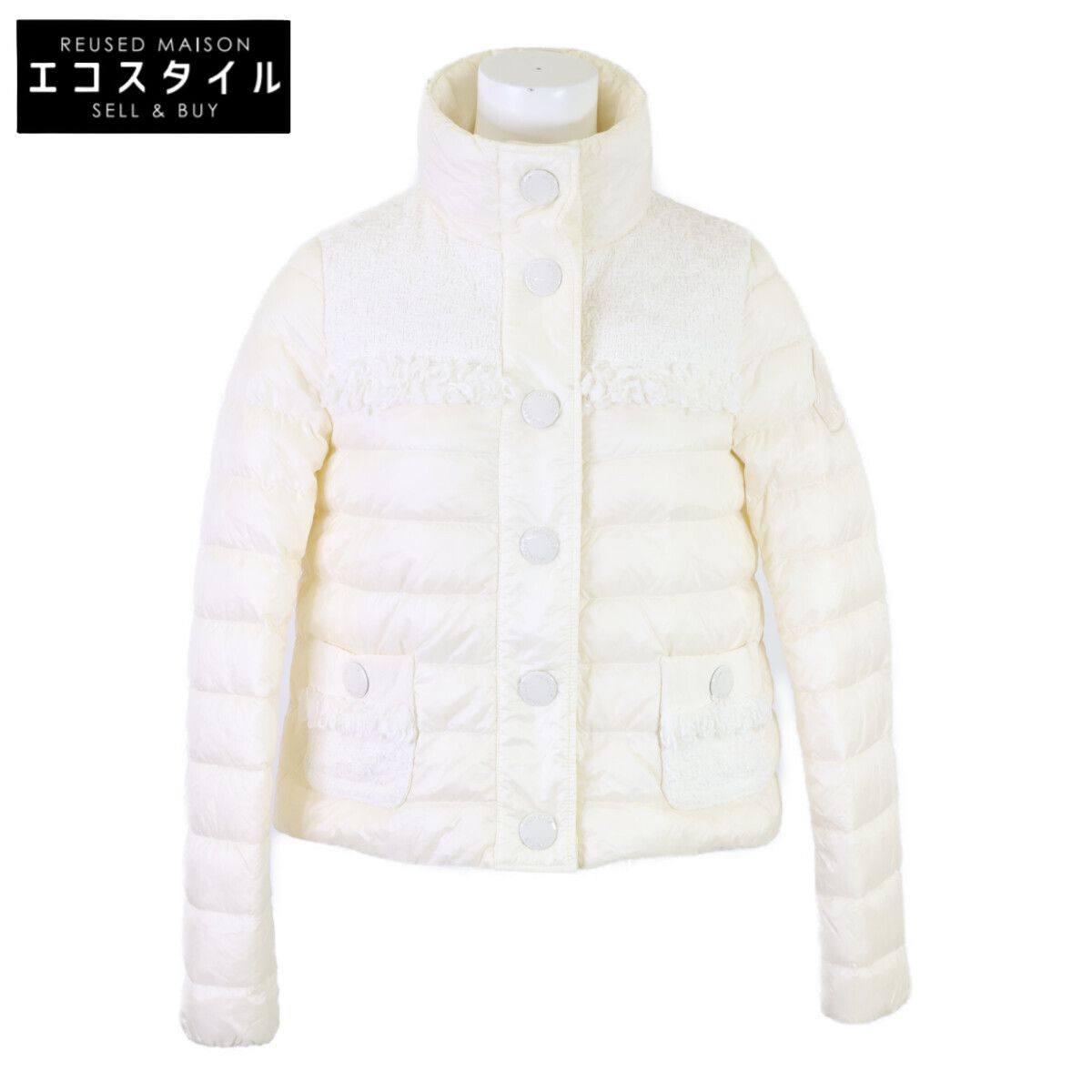 MONCLER　モンクレール　LUNAIRE ルナール ツイード切替 ダウンジャケット　00