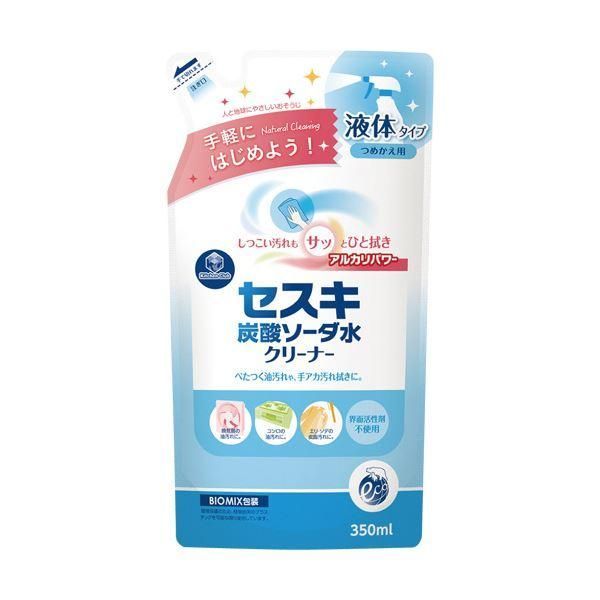 ds-（まとめ）第一石鹸KCセスキ炭酸ソーダ水クリーナー 詰替用 350ml 1個〔×20セット〕