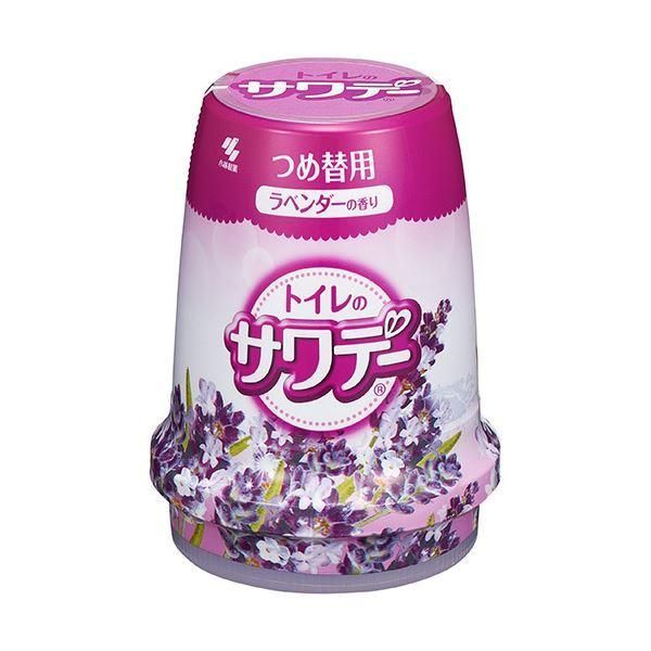 ds-（まとめ）小林製薬 サワデーこころ落ち着くラベンダーの香り つめ替用 140g 1個〔×20セット〕