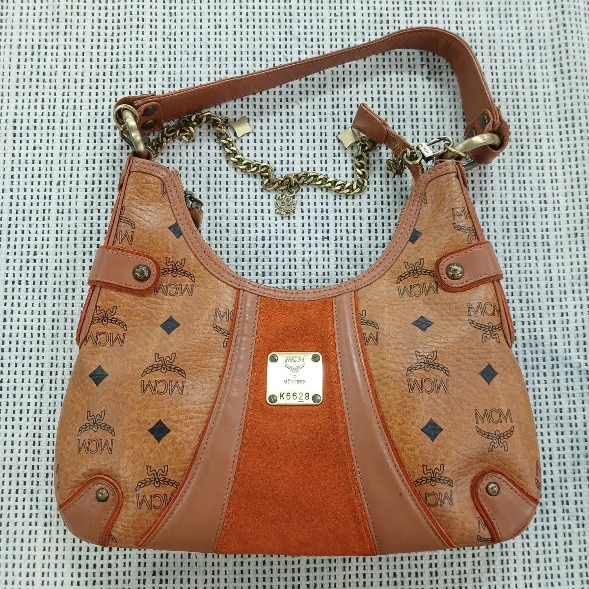 MCM ヴィセトス ショルダートバッグ ブラウン