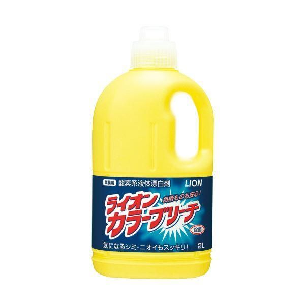 ds-（まとめ）ライオン カラーブリーチ 本体 2L 1本〔×10セット〕