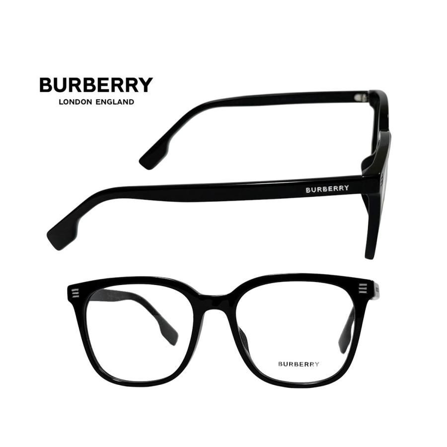 【BURBERRY】バーバリー　メガネフレーム　BE2361D　3001　ブラック　フルフィットモデル　国内正規品