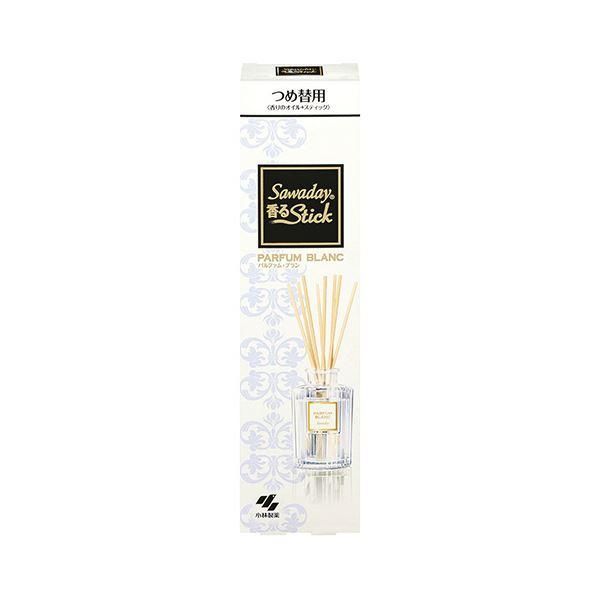 ds-（まとめ）小林製薬 Sawaday 香るスティックパルファム ブラン つめ替用 70ml 1セット〔×10セット〕 6,815円