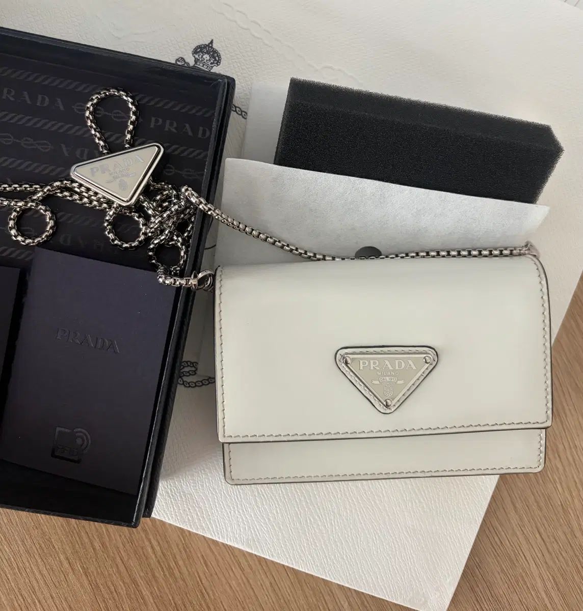 PRADA プラダ チェーン財布 ミニバック 1mr034 正規品 フルセット