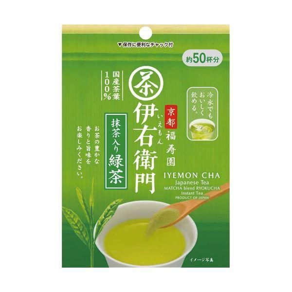 ds-（まとめ）宇治の露製茶 伊右衛門抹茶入インスタント緑茶 40g 1パック〔×10セット〕 8,664円