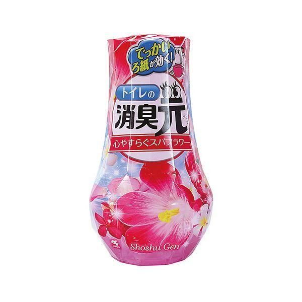 ds-（まとめ）小林製薬 トイレの消臭元心やすらぐスパフラワー 400ml 1セット（5個）〔×5セット〕