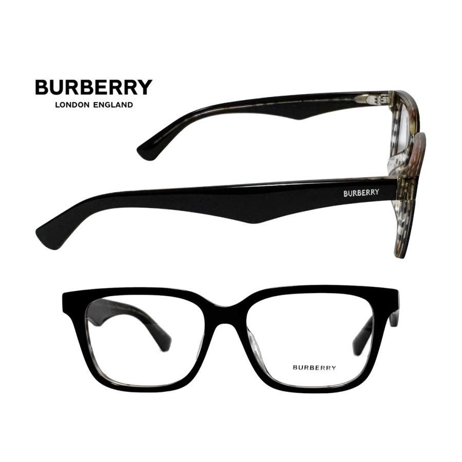 【BURBERRY】バーバリー　メガネフレーム　BE2425D　4121　ブラック　フルフィットモデル　国内正規品