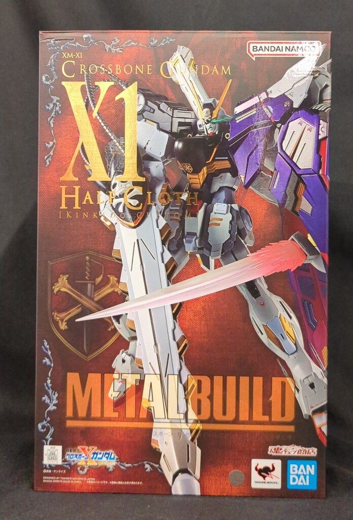 BANDAI SPIRITS METAL BUILD クロスボーン・ガンダムX1 ハーフクロス(キンケドゥ搭乗仕様)
