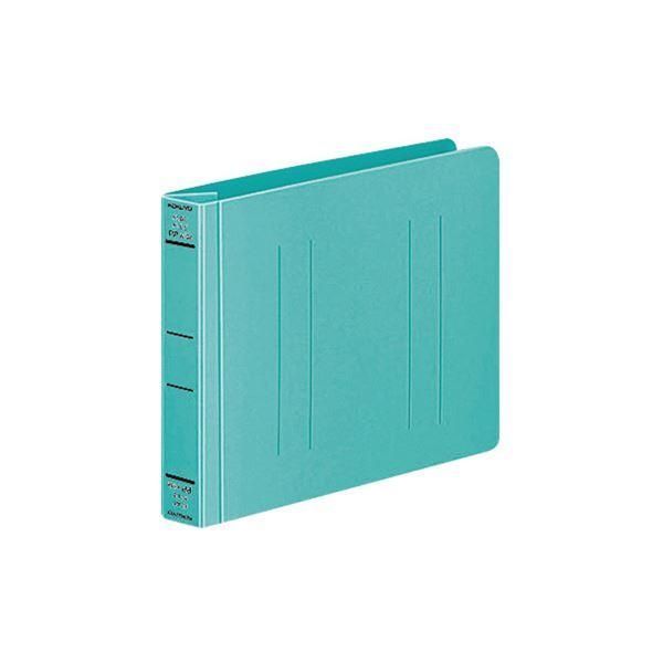 ds-(まとめ)コクヨ フラットファイル(PPワイド)B6ヨコ 250枚収容 背幅30mm 緑 フ-HW18NG 1セット(10冊)〔×2セット〕
