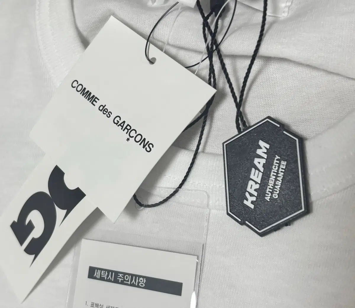 CDG 1986 コム・デ・ギャルソン 半袖 Tシャツ 白 【公式通販】