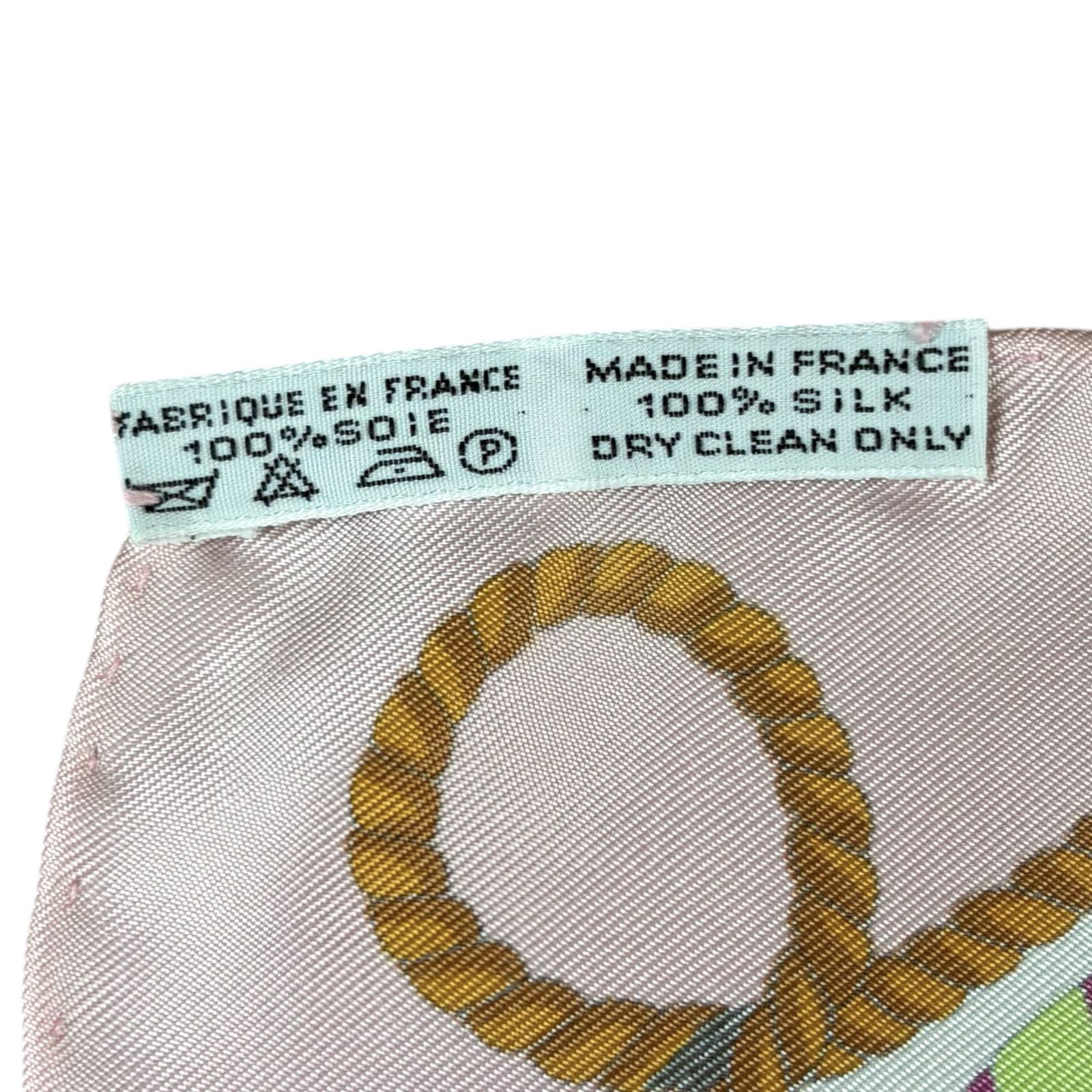 HERMES LES FOLIES DU CIEL Silk Scarf Carre45 エルメス カレ45