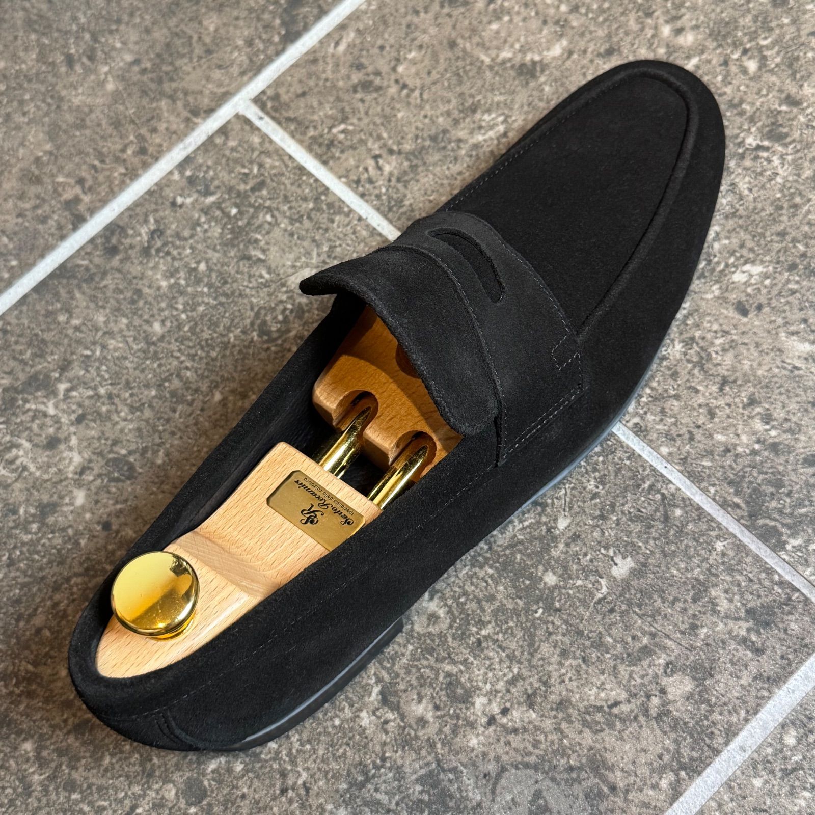 未使用品】JOHN LOBB ジョンロブ THORNE ソーン スエード ローファー 