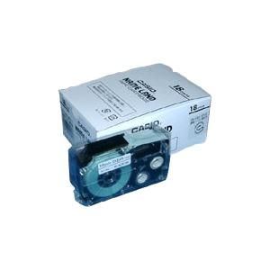 ds-カシオ ネームランドテープ18mm 透明 5巻入 XR-18X-5P-E