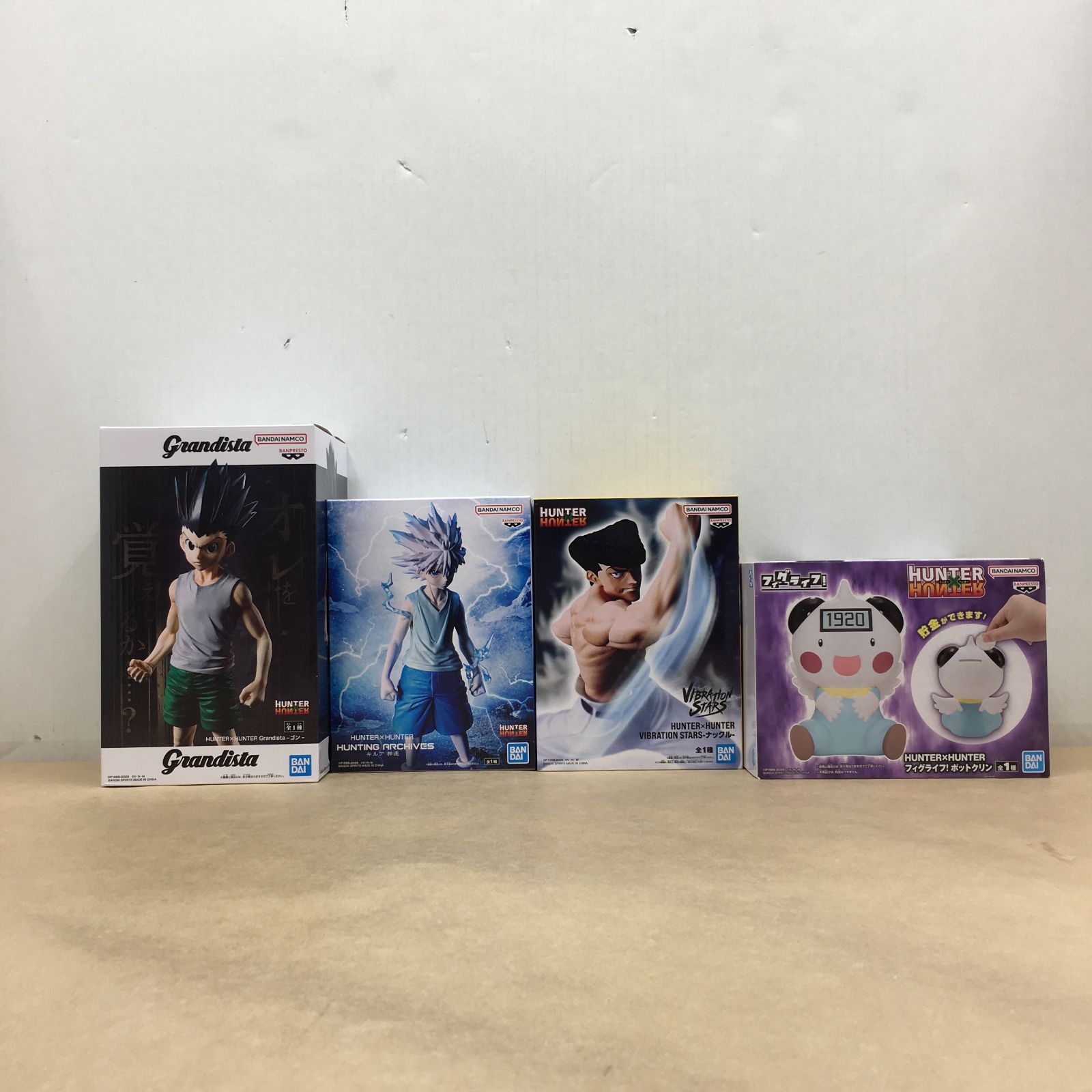 未開封 HUNTER×HUNTER ゴン キルア ナックル ポットクリン フィギュア