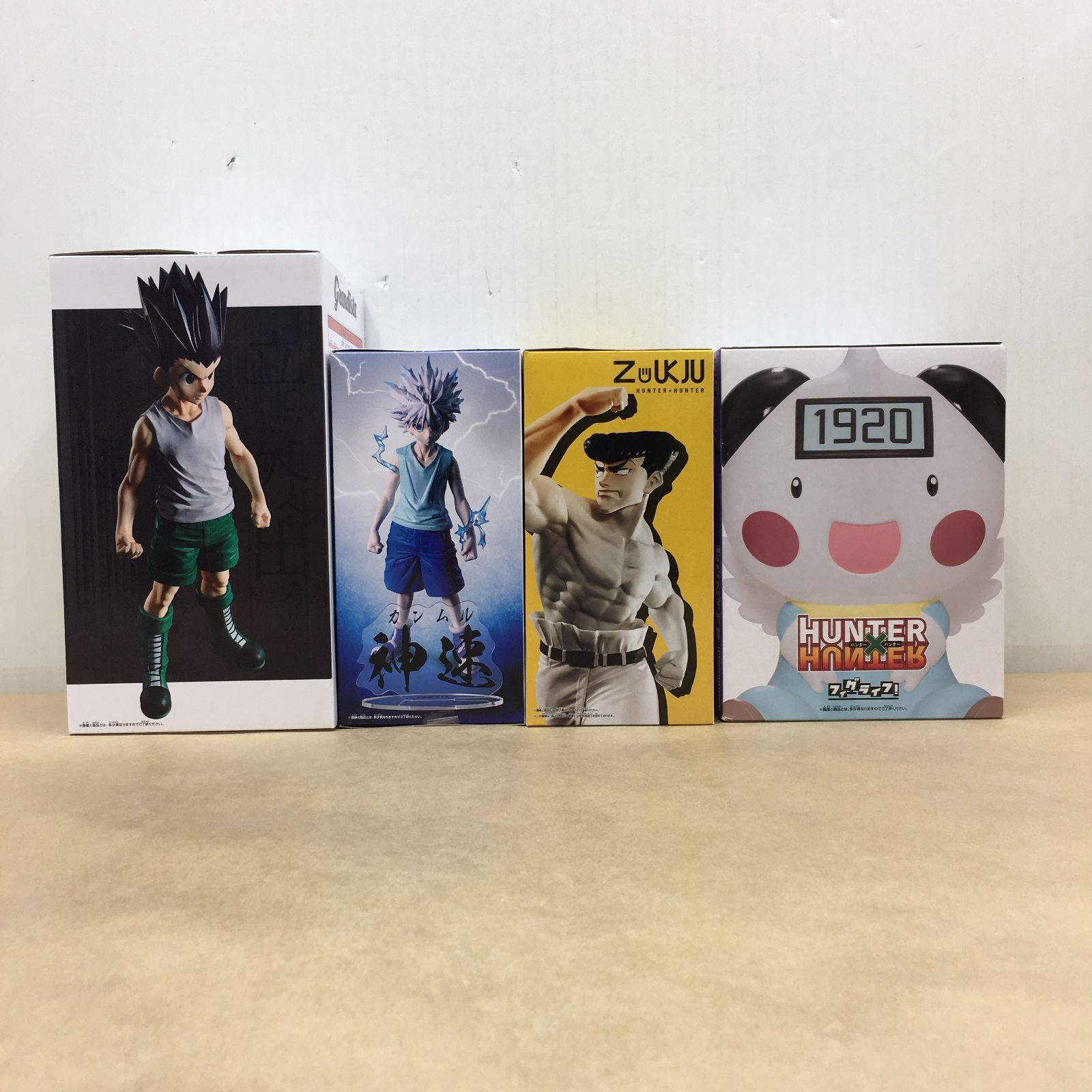 未開封 HUNTER×HUNTER ゴン キルア ナックル ポットクリン フィギュア