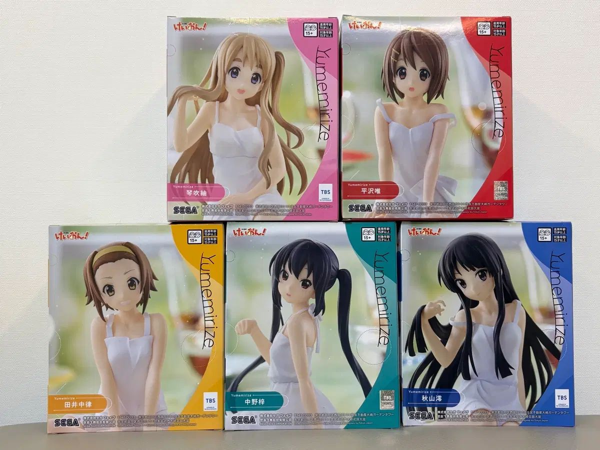 (未開封 セット) けいおん！ メイカーズ あんさんぶるスターズ！！(あんスタ) フィギュア 5種 セット