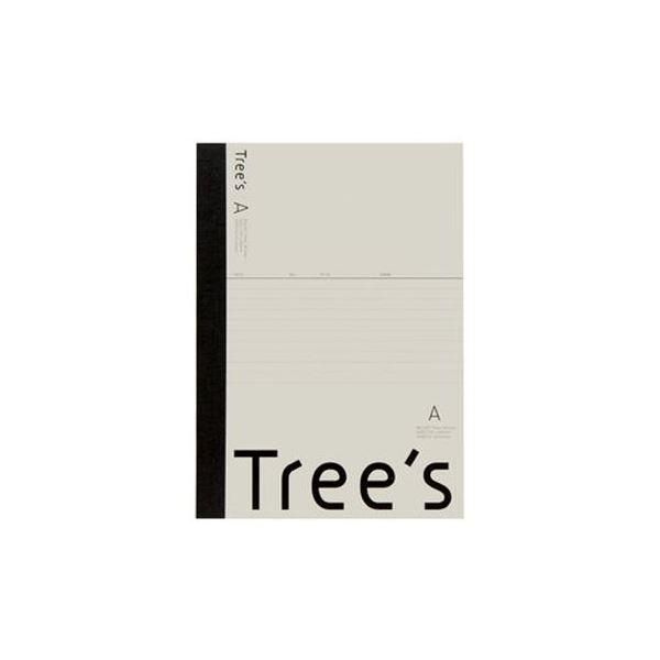ds-（まとめ）キョクトウ・アソシエイツ Trees B5 A罫 40枚 クリーム〔×30セット〕