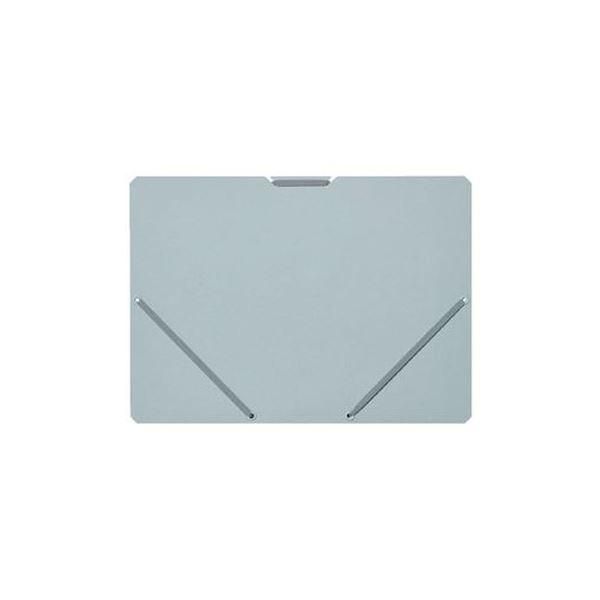 ds-(まとめ)キングジム サンドイット ドキュメントH ヨコ グレー〔×10セット〕