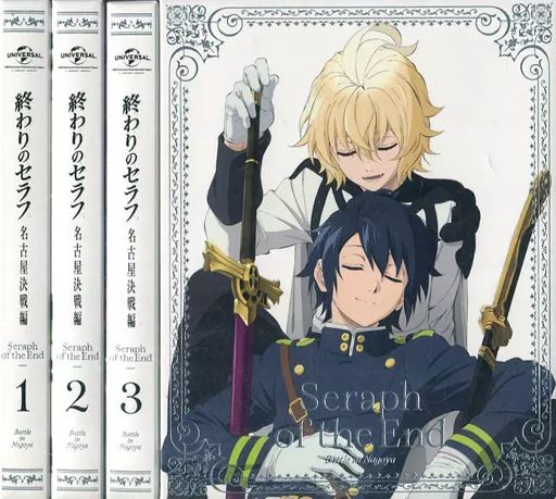 【中古】アニメBlu-ray Disc 終わりのセラフ 名古屋決戦編 初回限定生産 BOX付き全4巻セット 6,706円