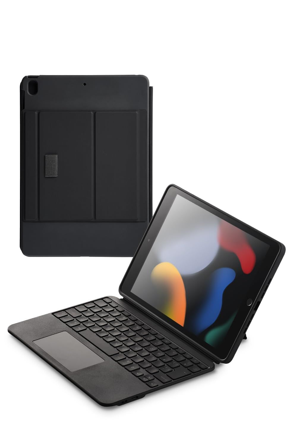 ケース付 Touch Book for iPad キーボード 第9/8/7世代 日本語配列 着脱可能 エレコム 3段階角度調整 ブラック TK-CA13BPBK 9,064円