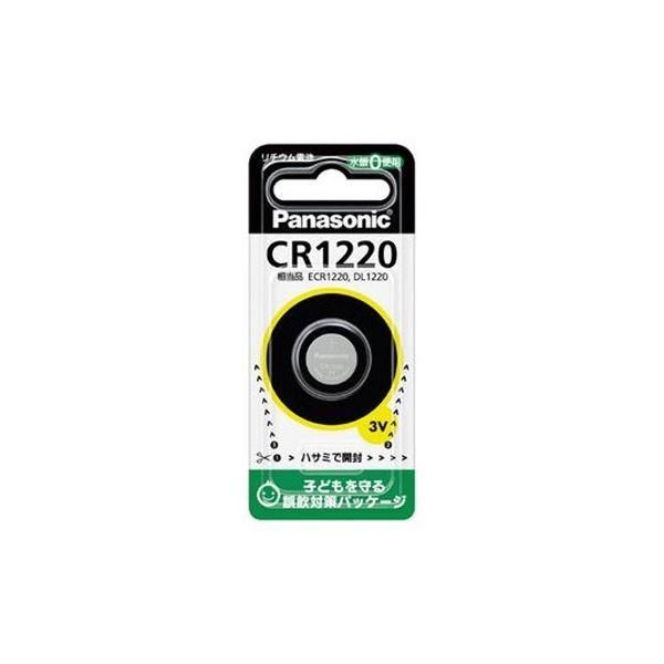 ds-（まとめ）Panasonic リチウムコイン電池 CR1220P〔×30セット〕