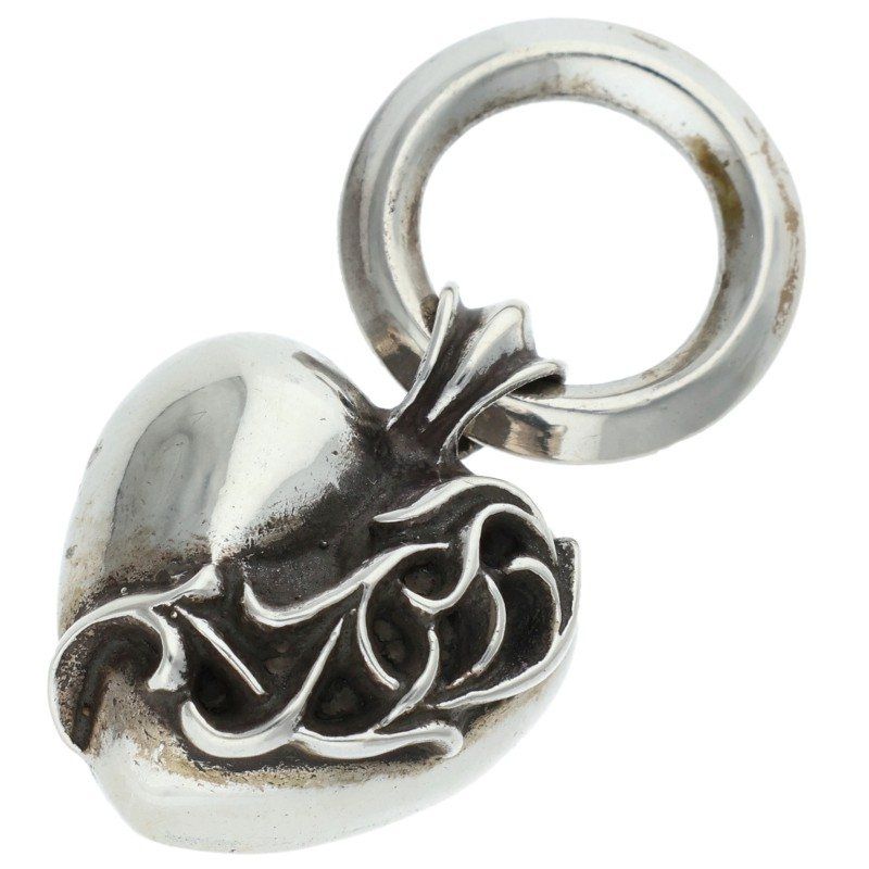 クロムハーツ HEART PENDANT/ハートペンダント ペンダント/シルバーネックレストップ メンズ 119,645円