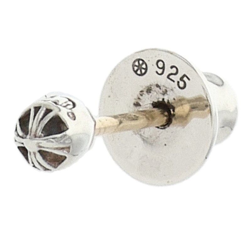 クロムハーツ STUD CRS BALL MINI/ミニクロスボールスタッド シルバー