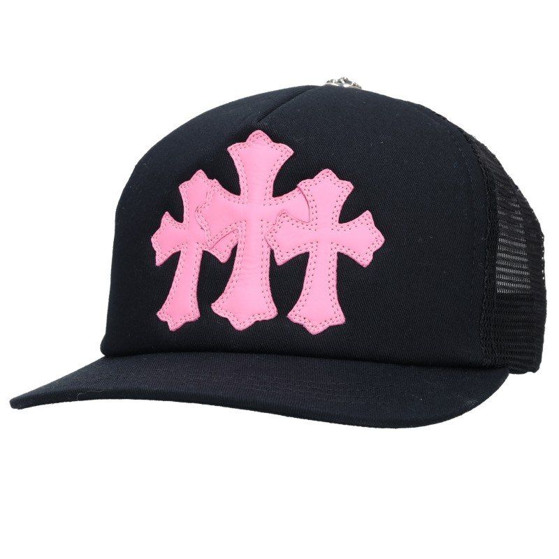 クロムハーツ TRUCKER CAP/トラッカーキャップ 3セメタリーレザーパッチメッシュ帽子 メンズ ONE SIZE 132,635円