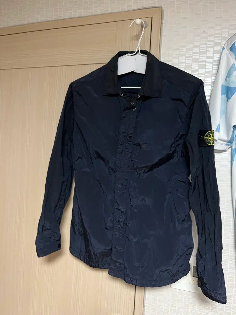 m STONE ISLAND ストーンアイランド ナイロン シャツ ジャケット 百貨店購入