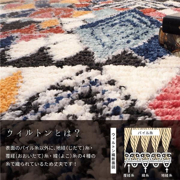 ds-ラグマット 絨毯 約200×250cm ベージュ トルコ製 折りたたみ ホット
