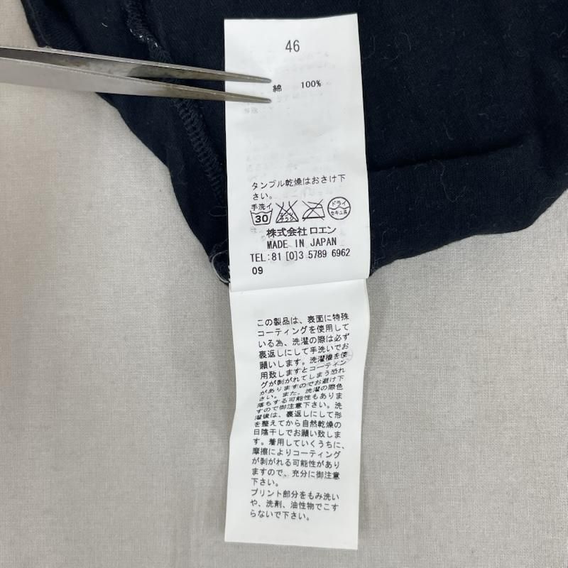 ロエン 日本製 スカル モノグラム ドクロ 柄 タンクトップ