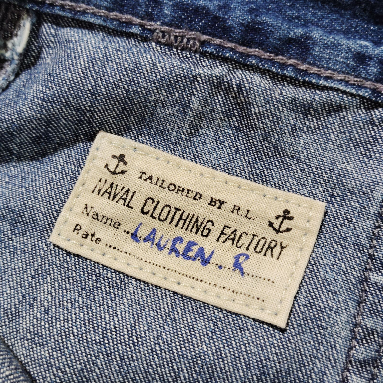 Polo Ralph Lauren リラックスドフィット ディストレスト ジーンズ W28 