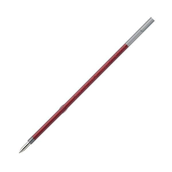 ds-(まとめ)ぺんてる 油性ボールペン ビクーニャ専用リフィル 0.5mm 赤 XBXM5H-B 1本 〔×100セット〕