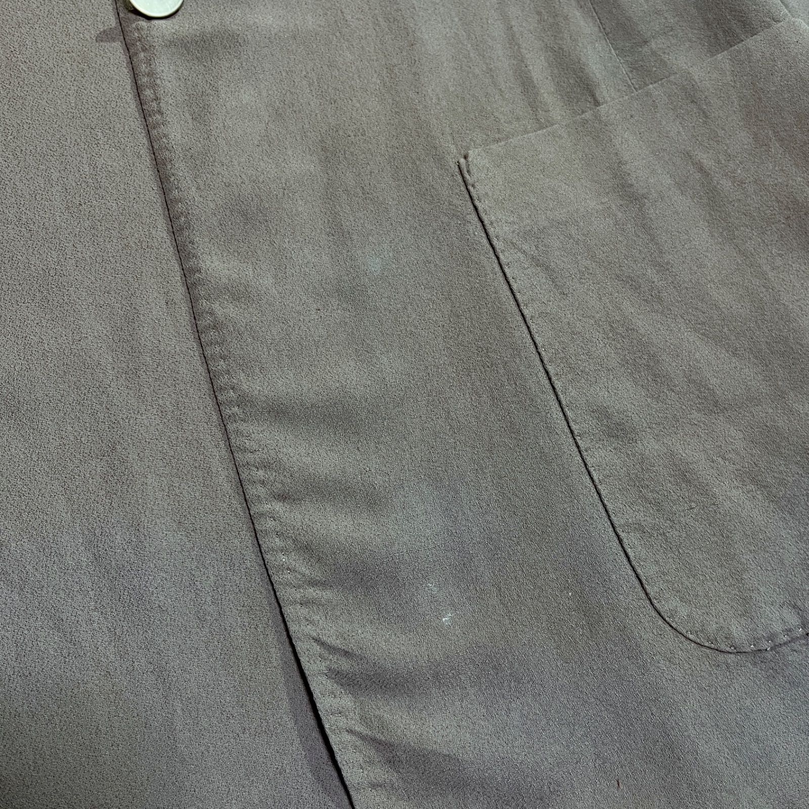 cR01 Max Mara 白タグ 麻混 テーラードジャケット 薄手 シングルボタン 