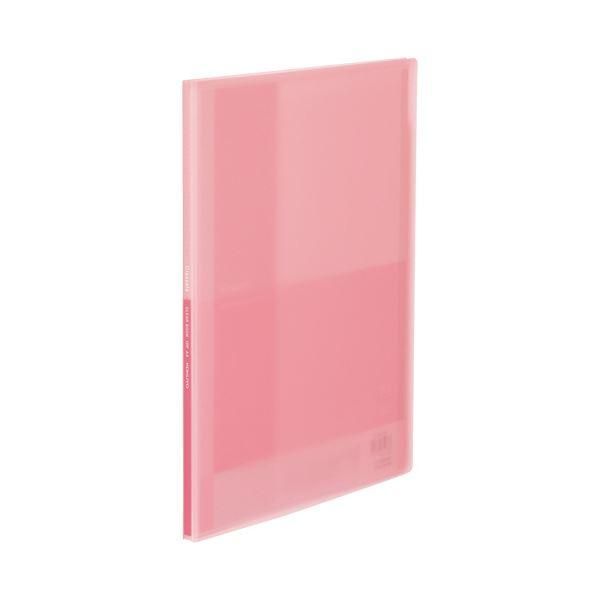 ds-（まとめ）コクヨ クリヤーブック（Glassele） 固定式 A4タテ 10ポケット ライトピンク ラ-GL10LP 1冊 〔×50セット〕 11,528円