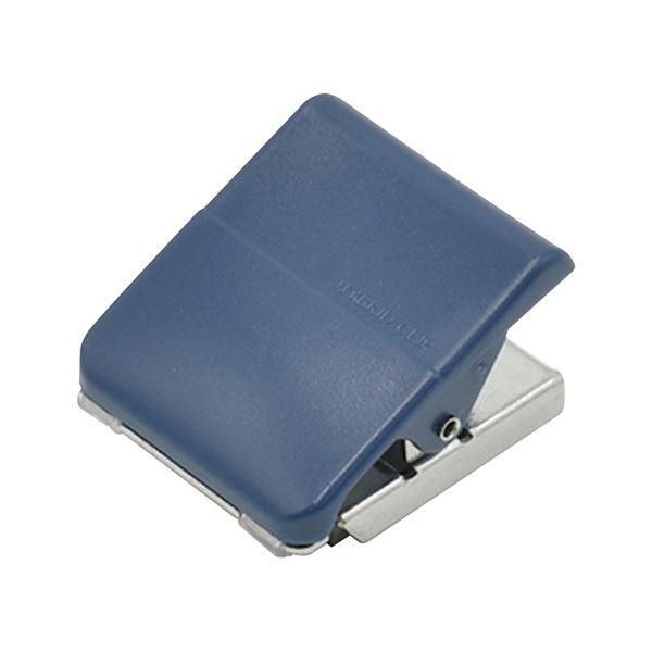 ds-（まとめ）マグエックス マグネットハイブリッドクリップ S W31×D20×H34mm 青 MHC-100-B 1個 〔×30セット〕