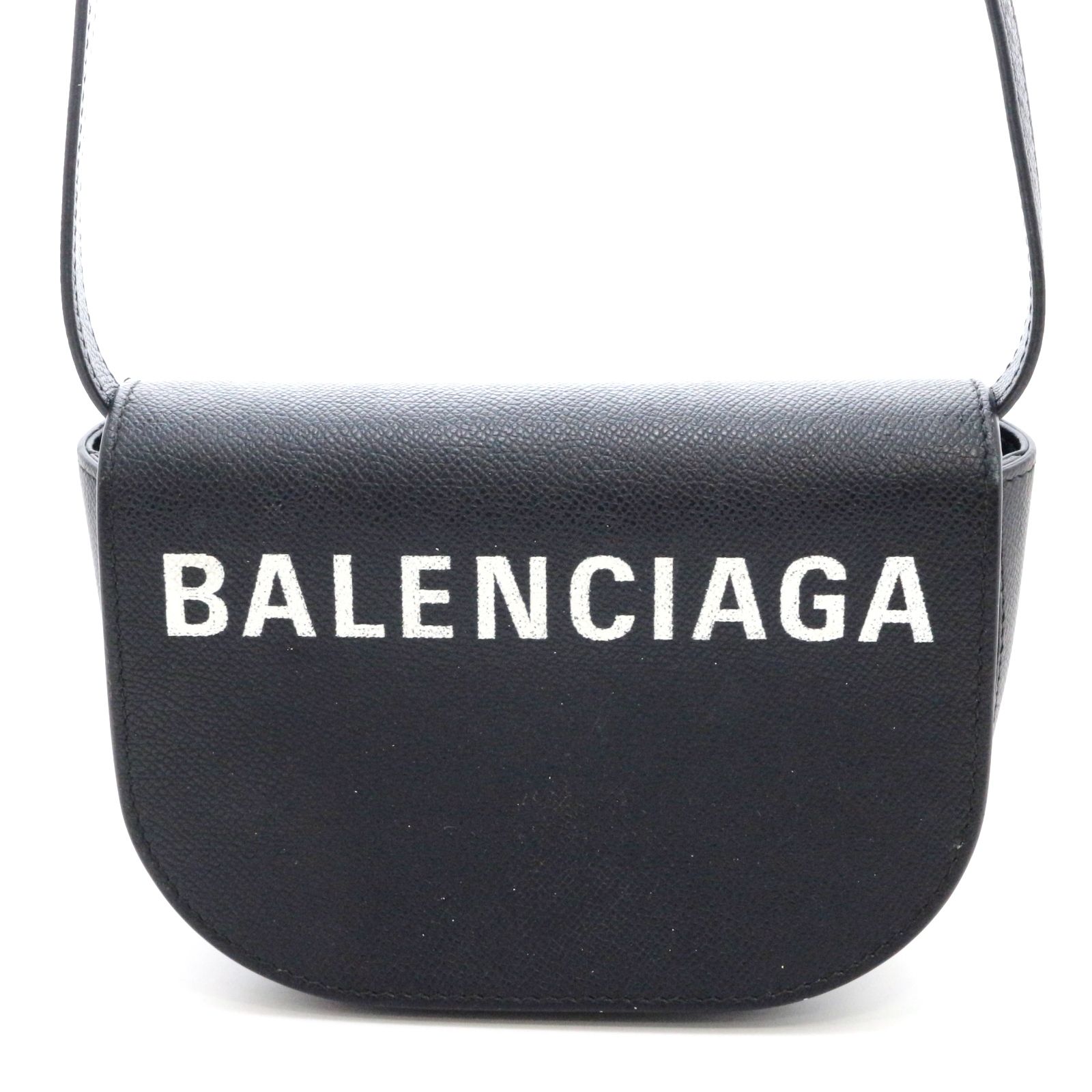 BALENCIAGA バレンシアガ ヴィル ミニショルダーバッグ 550639 ショルダーバッグ レザー ブラック レディース【中古】473 41,141円