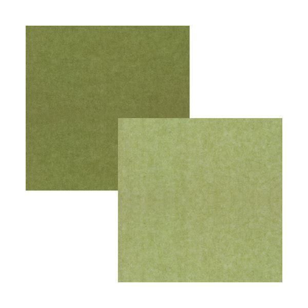 ds-（まとめ）サンコー 撥水バリアフリータイルマット 30×30cm グリーン＆ライトグリーン KD-33 1パック（8枚） 〔×3セット〕
