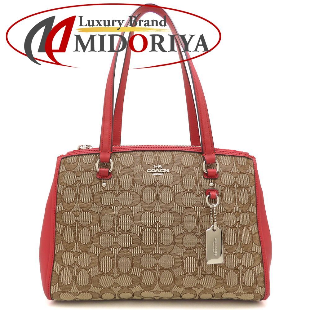 コーチレディース　ハンドバッグ COACH コーチ F36906 ハンドバッグ シグネチャー キャンバスxレザー