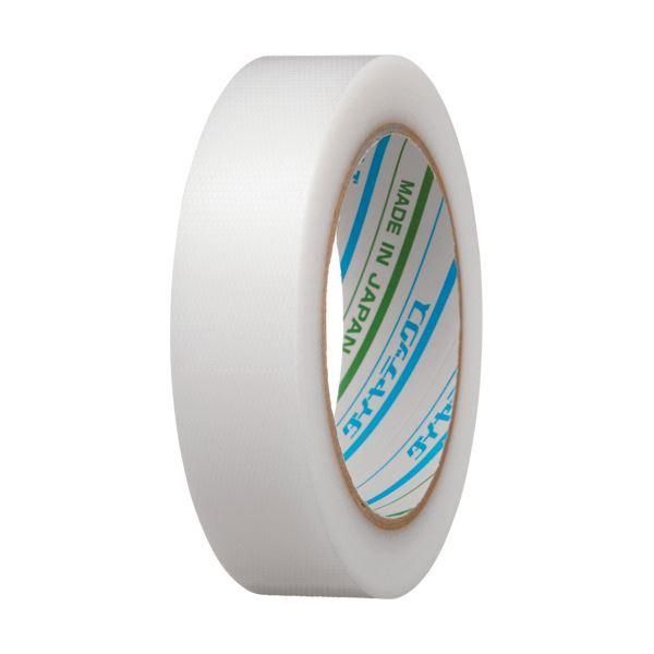 ds-（まとめ）ダイヤテックス パイオランクロス粘着テープ 塗装養生用 25mm×25m クリア Y-09-CL-25 1巻 〔×30セット〕