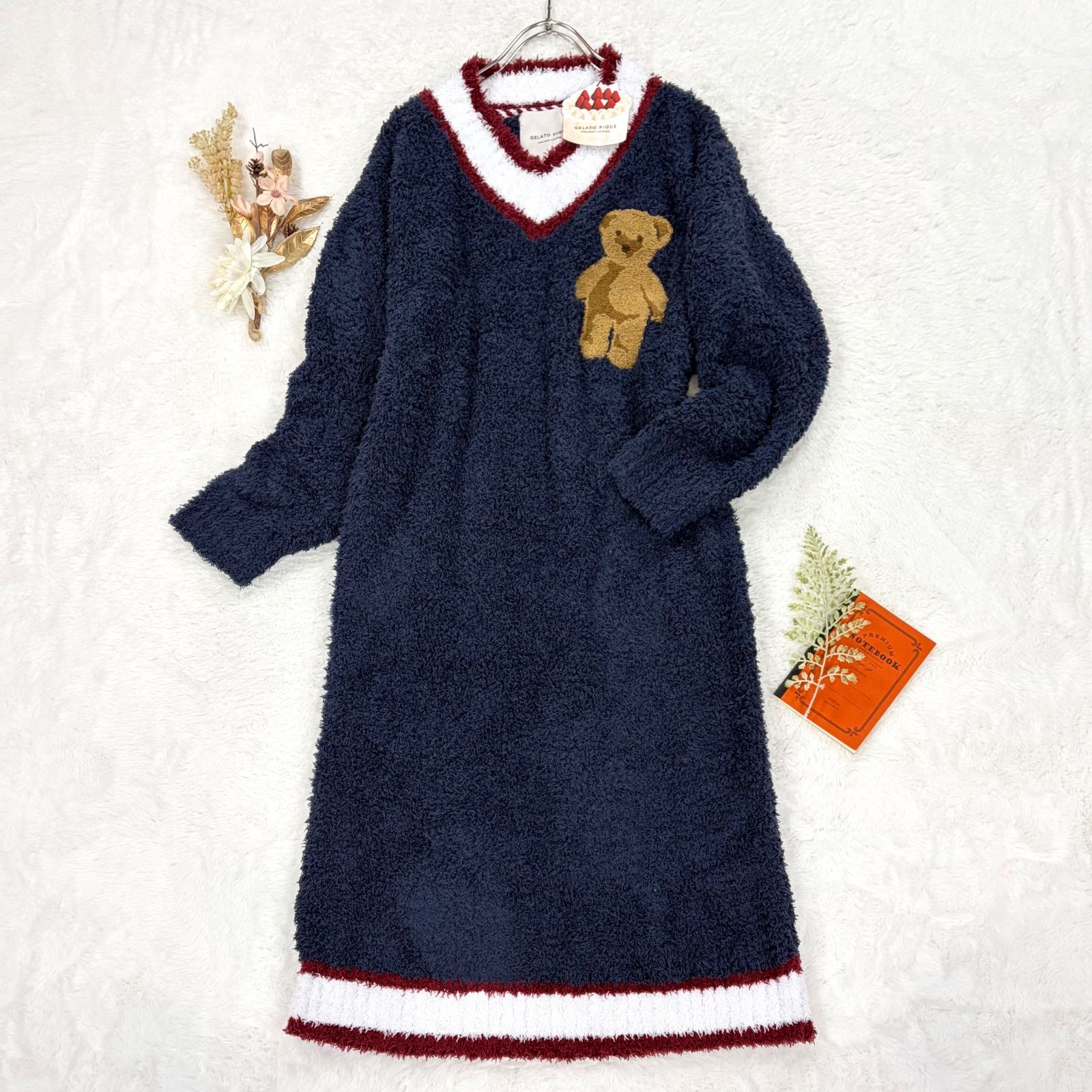 新品 未使用 gelato pique ジェラートピケ 長袖 ルームウェア