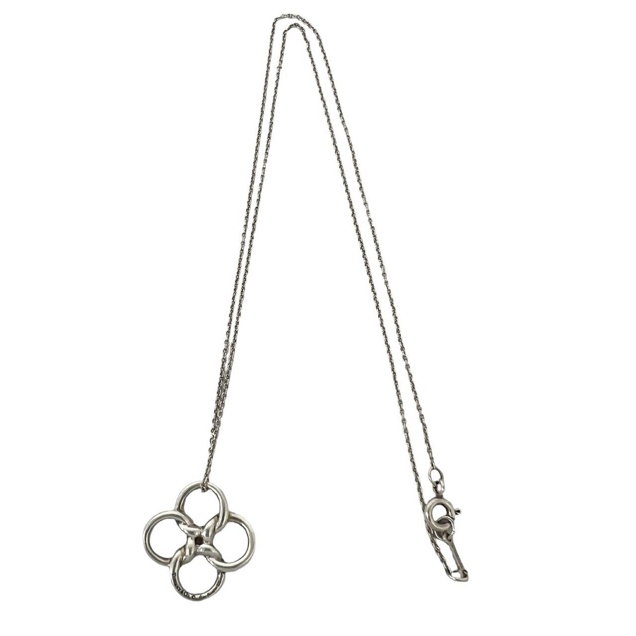 極 美品 TIFFANY&Co. ティファニー クアドロフォリオ クローバー 
