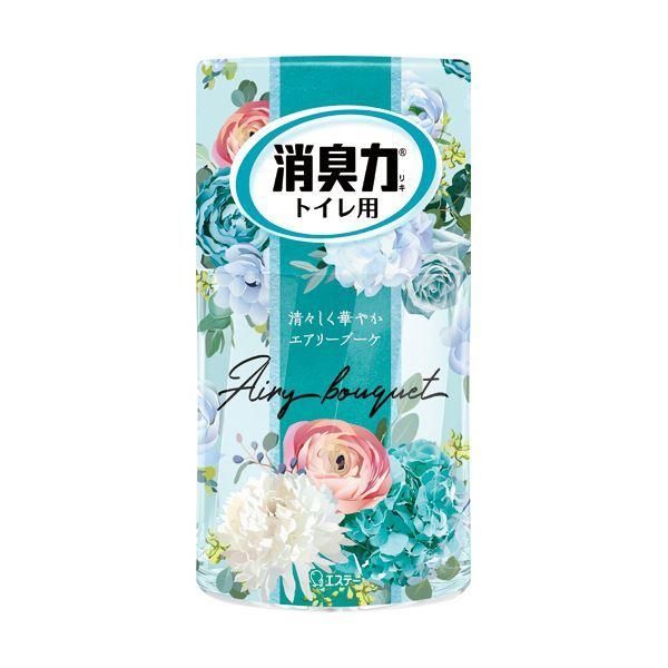 ds-（まとめ）エステー トイレの消臭力 エアリーブーケ 400ml 1セット（5個） 〔×3セット〕