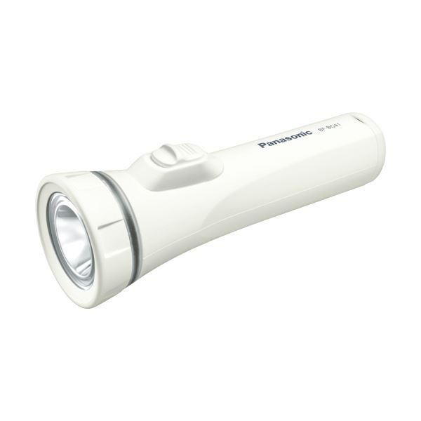 ds-（まとめ）パナソニック LED懐中電灯 乾電池エボルタNEO単1形2本付 BF-BG41K-W 1個 〔×3セット〕