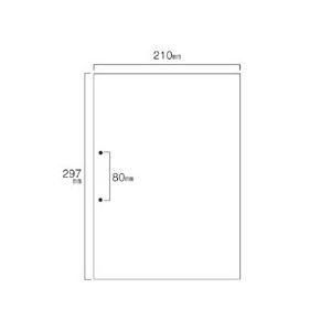 ds-TANOSEE スマイル用LBP用紙 A4汎用白紙 分割なし 2穴 1セット（1000枚：500枚×2箱）