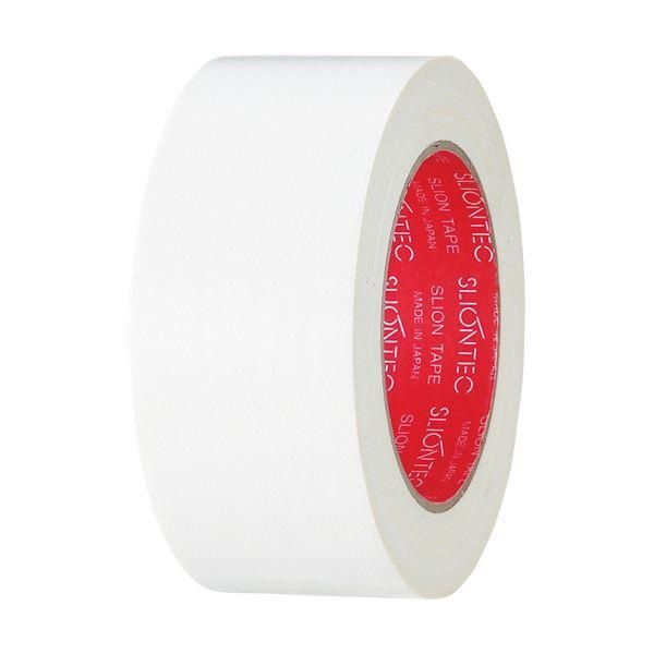 ds-スリオンテック カラー布テープ 50mm×25m 白 343702WH 1セット（30巻）
