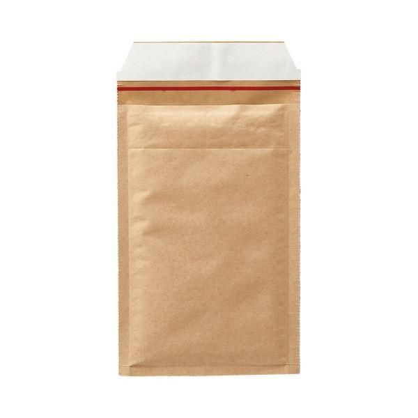 ds-TANOSEE クッション封筒 小物用 内寸130×215mm 茶 1セット（1000枚：200枚×5ケース）