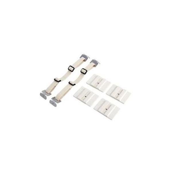 ds-転倒防止用固定具（スーパータックフィット） ベース4個 ベルト2本 TF-VCB-RE-4B