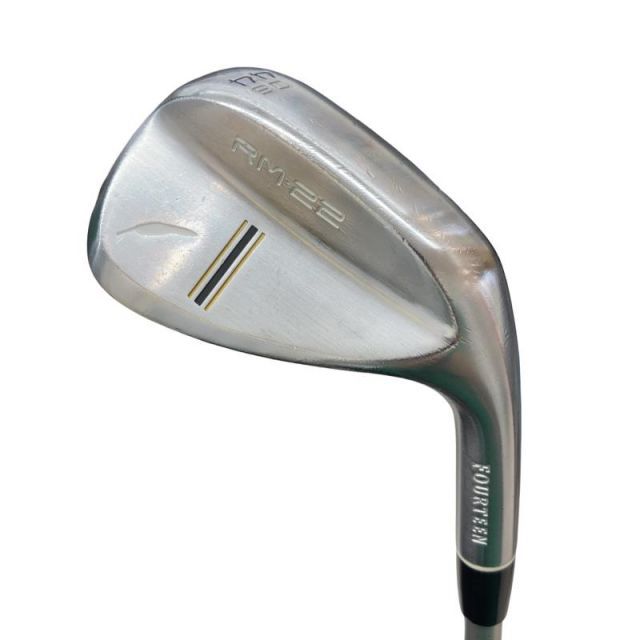 【中古】 フォーティーン RM-22 ニッケルクロムメッキ 44°/06° ウェッジ WG 純正特注シャフト (フレックスその他) メンズ 男性用 右利き 右用 Cランク ゴルフクラブ