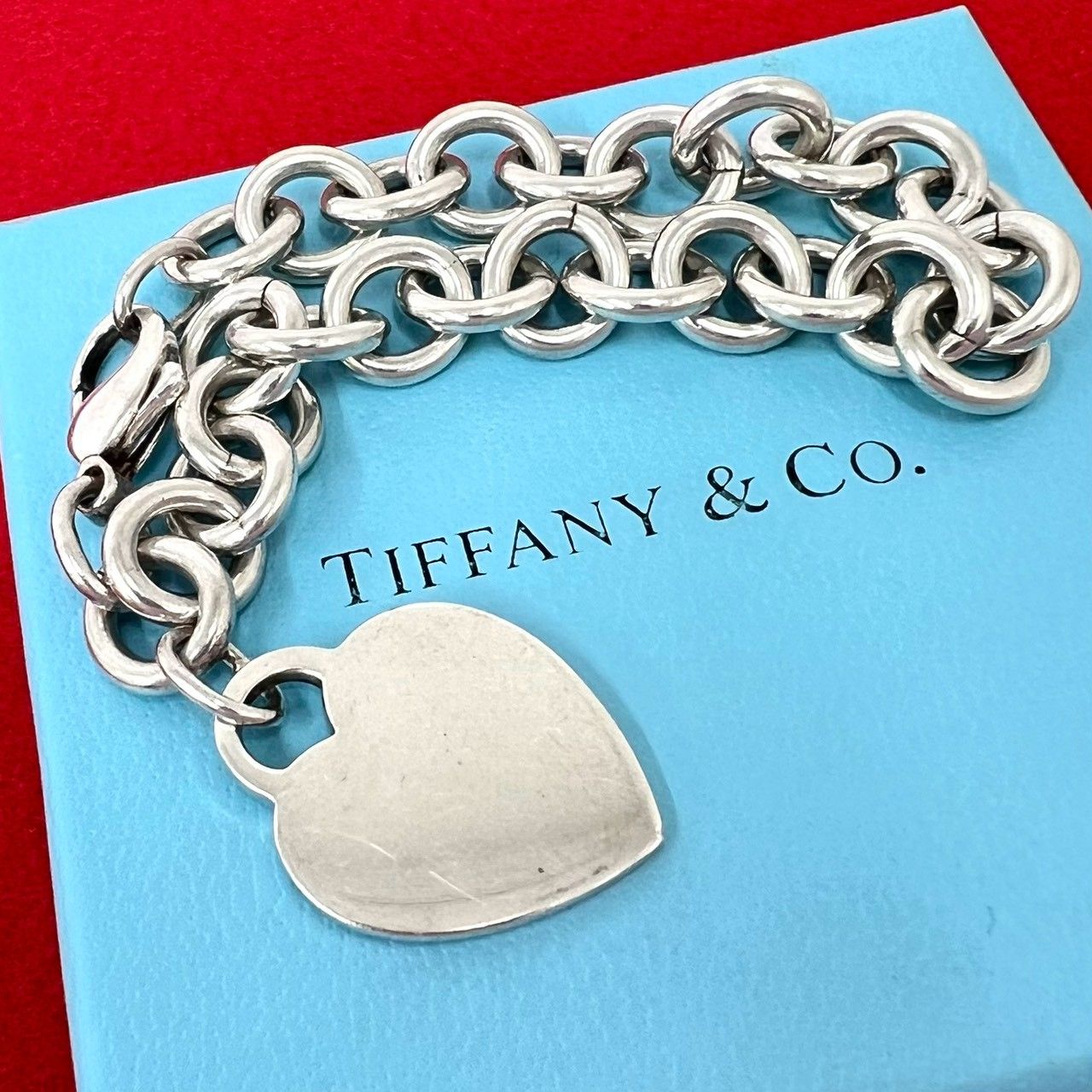 極 美品 TIFFANY&Co. ティファニー リターントゥ ハートタグ